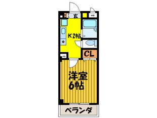 ベレッツァ灰塚の物件間取画像